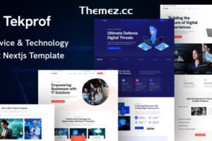 Tekprof-IT解决方案与技术React NextJs模板