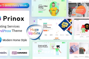 Prinox v2.1.7-打印服务WordPress主题