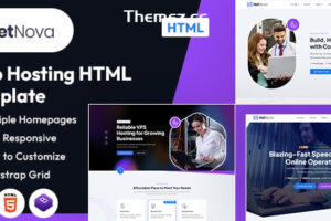 NetNova-网站托管HTML模板