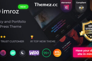 Imroz v1.6.3 – 机构与作品集主题