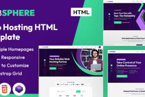 WebSphere – 网站托管 HTML 模板