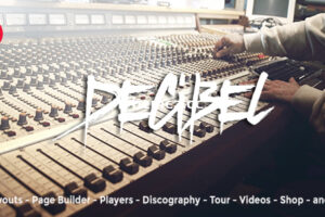 Decibel v3.8.65-专业音乐WordPress主题