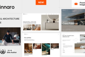 Minnaro v3.0-室内设计和建筑WordPress主题