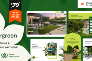 EverGreen v1.0–园林绿化WordPress主题