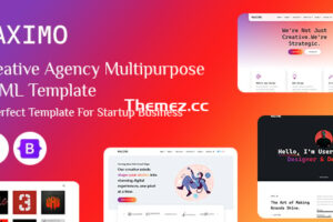 Maximo-创意商业和创新HTML5模板
