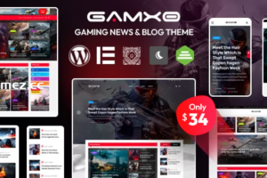 Gamxo v2.0.4-WordPress游戏新闻和博客主题