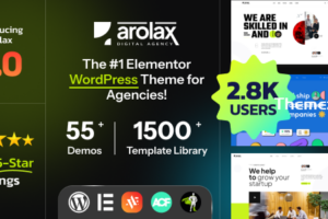 Arolax v3.0.2-创意数字代理主题