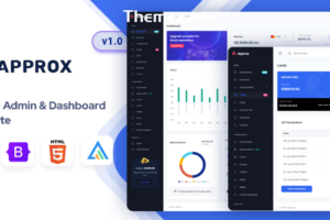 Approx-Laravel财务管理管理和仪表板模板
